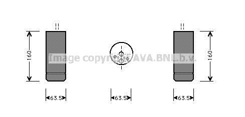 AVA QUALITY COOLING Kuivain, ilmastointilaite BWD063